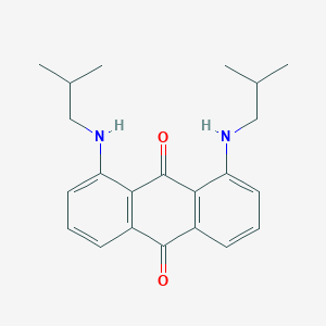 9,10-Anthracenedione, 1,8-bis[(2-methylpropyl)amino]-