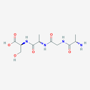 L-Alanylglycyl-L-alanyl-L-serine