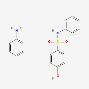 aniline;4-hydroxy-N-phenylbenzenesulfonamide