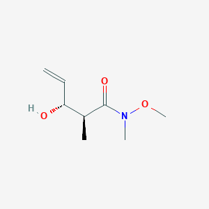 (2S,3R)-3-hydroxy-N-methoxy-N,2-dimethylpent-4-enamide