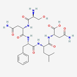 L-Asparagine, L-seryl-L-asparaginyl-L-phenylalanyl-L-leucyl-