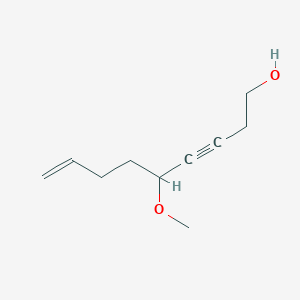 5-Methoxynon-8-EN-3-YN-1-OL