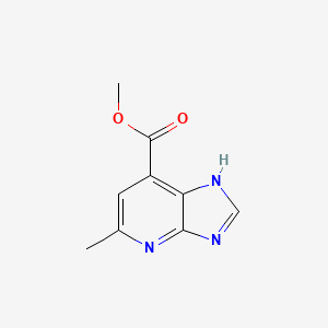 methyl 5-methyl-3H-imidazo[4,5-b]pyridine-7-carboxylate