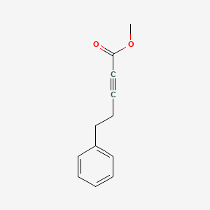 Methyl 5-phenylpent-2-ynoate