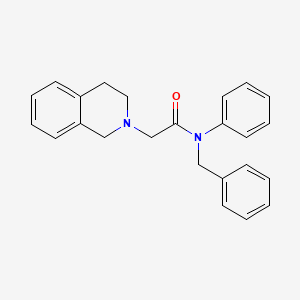 N-Benzyl-2-(3,4-dihydroisoquinolin-2(1H)-yl)-N-phenylacetamide