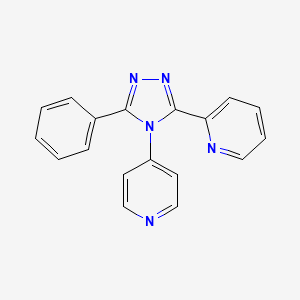 Pyridine, 2-[5-phenyl-4-(4-pyridinyl)-4H-1,2,4-triazol-3-yl]-