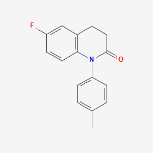 6-Fluoro-1-p-tolyl-3,4-dihydro-1H-quinolin-2-one