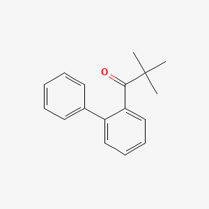 1-Propanone, 1-[1,1'-biphenyl]-2-yl-2,2-dimethyl-