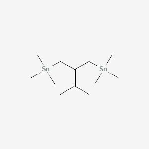 Trimethyl-[3-methyl-2-(trimethylstannylmethyl)but-2-enyl]stannane