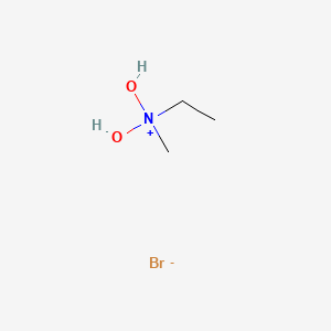 Ethyl(dihydroxy)methylammonium bromide