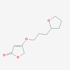 2(5H)-Furanone, 4-[3-(tetrahydro-2-furanyl)propoxy]-