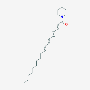 1-(Piperidin-1-YL)octadeca-2,4,6,8-tetraen-1-one