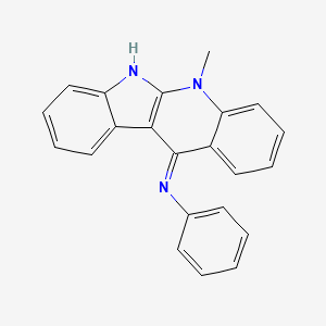 5-Methyl-N-phenyl-5H-indolo[2,3-B]quinolin-11-amine