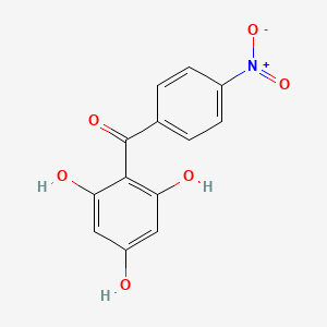 (4-Nitrophenyl)(2,4,6-trihydroxyphenyl)methanone