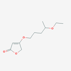 2(5H)-Furanone, 4-[(4-ethoxypentyl)oxy]-