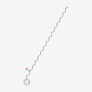 molecular formula C36H64O B14223057 1-Phenyltriacontan-3-one CAS No. 825629-38-7
