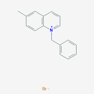 molecular formula C17H16BrN B14223087 1-Benzyl-6-methylquinolin-1-ium bromide CAS No. 819814-02-3