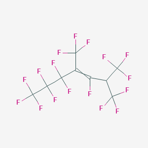 1,1,1,3,5,5,6,6,7,7,7-Undecafluoro-2,4-bis(trifluoromethyl)hept-3-ene