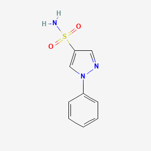 B1422322 1-phenyl-1H-pyrazole-4-sulfonamide CAS No. 60729-96-6