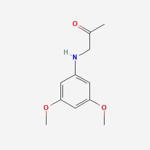 2-Propanone, 1-[(3,5-dimethoxyphenyl)amino]-