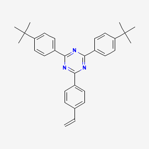 2,4-Bis(4-tert-butylphenyl)-6-(4-ethenylphenyl)-1,3,5-triazine