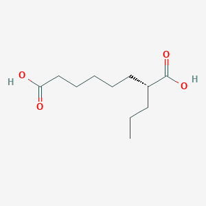 (2R)-2-Propyloctanedioic acid