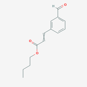 Butyl 3-(3-formylphenyl)prop-2-enoate