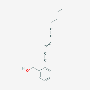 [2-(Dec-3-ene-1,5-diyn-1-yl)phenyl]methanol