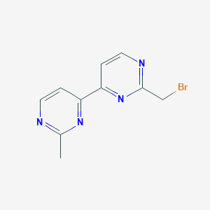 2-(Bromomethyl)-2'-methyl-4,4'-bipyrimidine