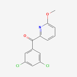 2-(3,5-Dichlorobenzoyl)-6-methoxypyridine