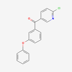 2-Chloro-5-(3-phenoxybenzoyl)pyridine