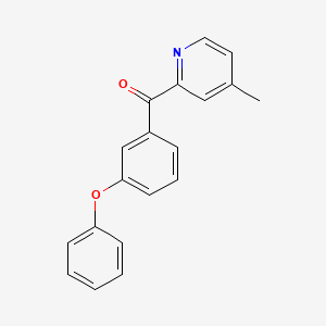 4-Methyl-2-(3-phenoxybenzoyl)pyridine