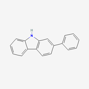 molecular formula C18H13N B1422391 2-苯基-9H-咔唑 CAS No. 88590-00-5