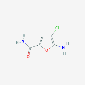 2-Furancarboxamide, 5-amino-4-chloro-