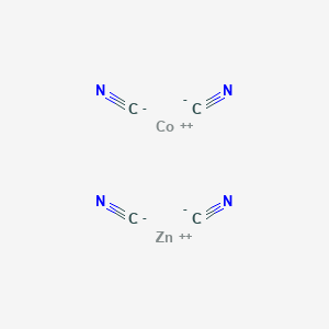 Cobalt(2+) zinc cyanide (1/1/4)