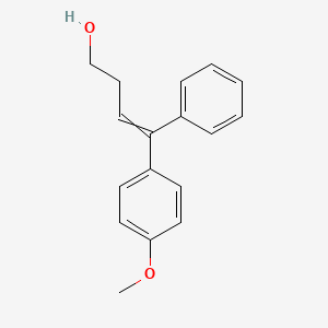 4-(4-Methoxyphenyl)-4-phenylbut-3-en-1-ol