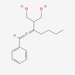 2-(1-Phenylhepta-1,2-dien-3-YL)propane-1,3-diol