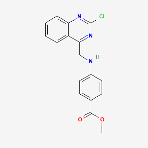 Methyl 4-{[(2-chloroquinazolin-4-yl)methyl]amino}benzoate