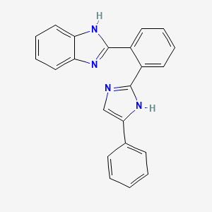 2-[2-(5-phenyl-1H-imidazol-2-yl)phenyl]-1H-benzimidazole