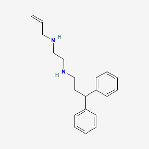 N~1~-(3,3-Diphenylpropyl)-N~2~-(prop-2-en-1-yl)ethane-1,2-diamine