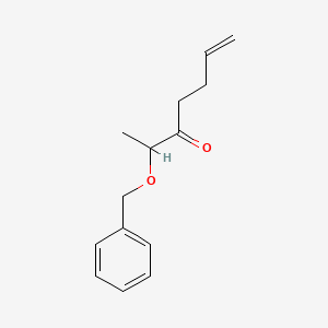 2-(Benzyloxy)hept-6-en-3-one