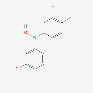 Bis(3-fluoro-4-methylphenyl)borinic acid