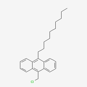 Anthracene, 9-(chloromethyl)-10-decyl-