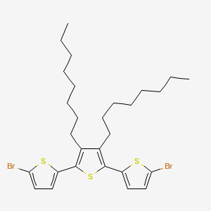 2,5-Bis(5-bromothiophen-2-yl)-3,4-dioctylthiophene