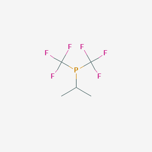 (Propan-2-yl)[bis(trifluoromethyl)]phosphane