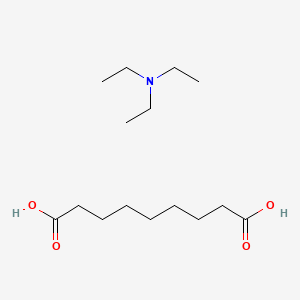 Nonanedioic acid--N,N-diethylethanamine (1/1)