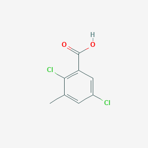 molecular formula C8H6Cl2O2 B1422516 2,5-Dichloro-3-methylbenzoic acid CAS No. 1160573-37-4
