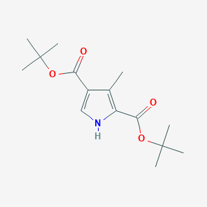 3-Methyl-1H-pyrrole-2,4-dicarboxylic acid di-tert-butyl ester