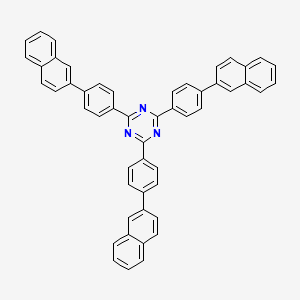 2,4,6-Tris[4-(naphthalen-2-yl)phenyl]-1,3,5-triazine