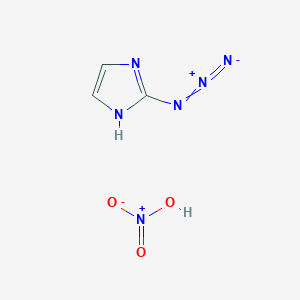 2-azido-1H-imidazole;nitric acid